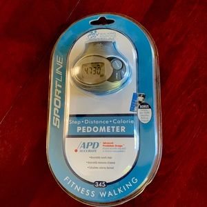 New in Package Pedometer - Step, Distance, Calorie. Includes walking program